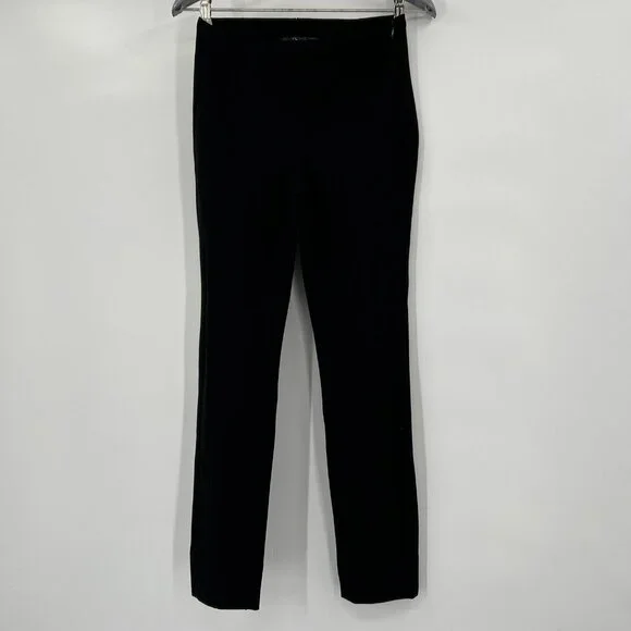 Quince Black Ponte Pants - Pintuck Ankle - M - Medium - NWT - Picture 3 of 7